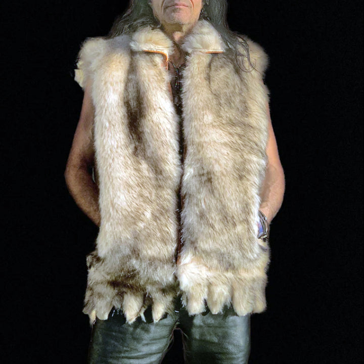 トップス 00s diesel reversible fur vest jacket The Wilding Reversible Fur Utility Vest – Biker Dope™