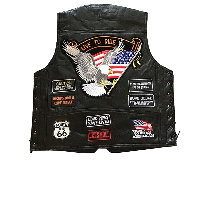 Biker Vest & Patches