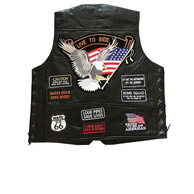 Biker Vest & Patches