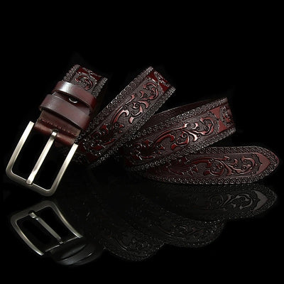 Western Leather Belts