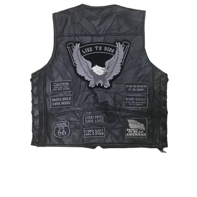 Biker Vest & Patches