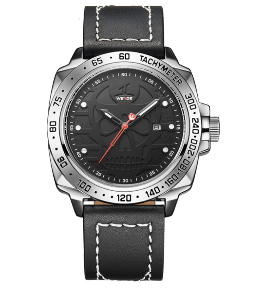 Aviator's Skull Watch