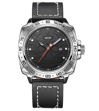 Aviator's Skull Watch
