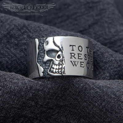 Voltaire Quote & Skull
