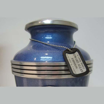 Police Cremation Urn—BL