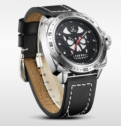 Aviator's Skull Watch