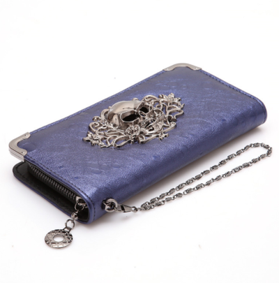 Skull Patterned Wallet