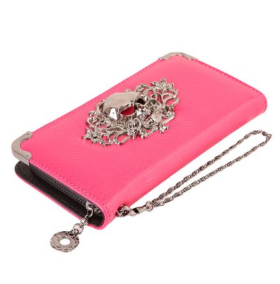 Skull Patterned Wallet