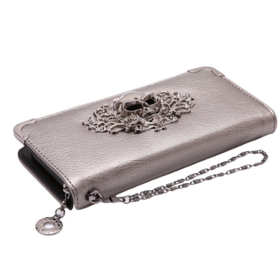 Skull Patterned Wallet