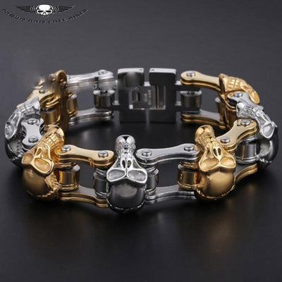 Biker Proud™ Skull Motorcycle Chain