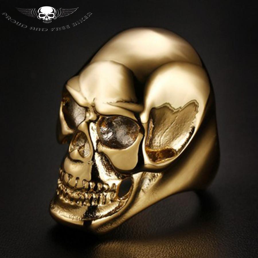 Titanium Skull Ring