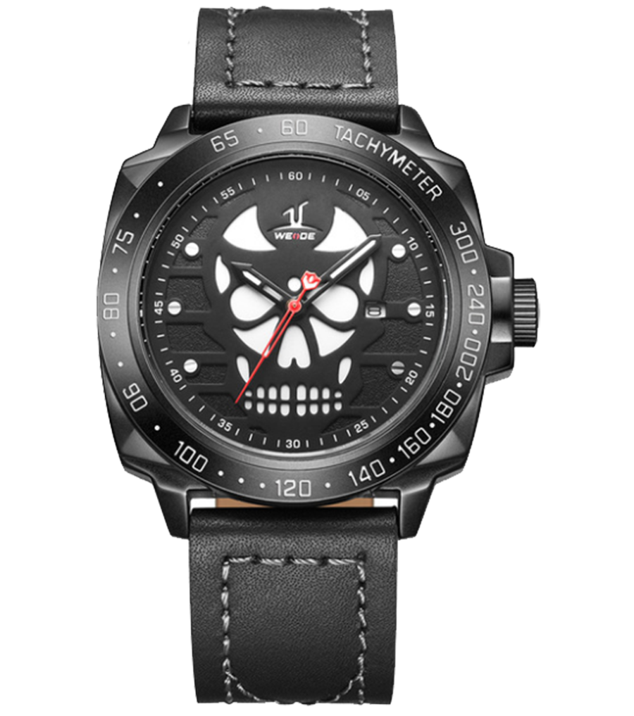 Aviator's Skull Watch