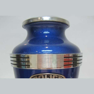 Police Cremation Urn—BL