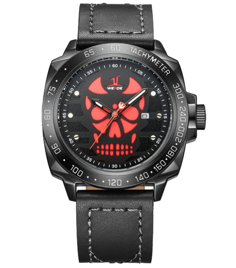 Aviator's Skull Watch