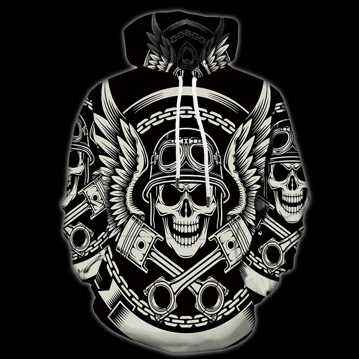 Dope Skull Hoodies