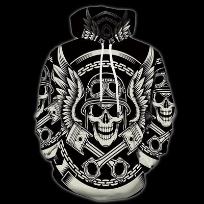 Dope Skull Hoodies
