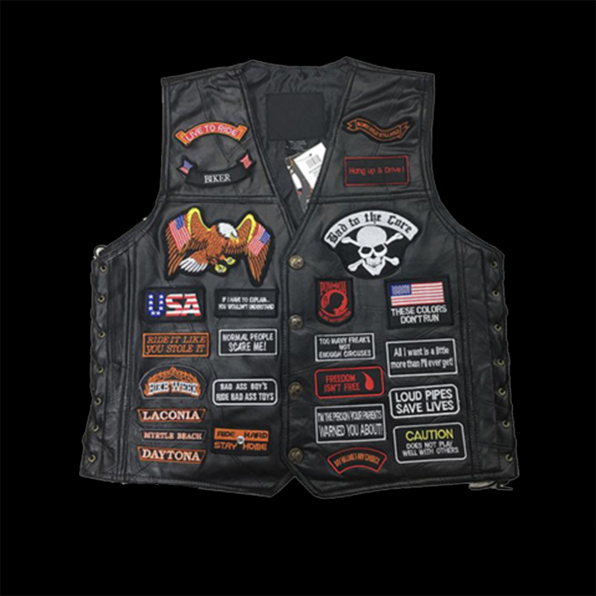 Biker Vest & Patches