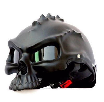 Half-Face Skull Helmet