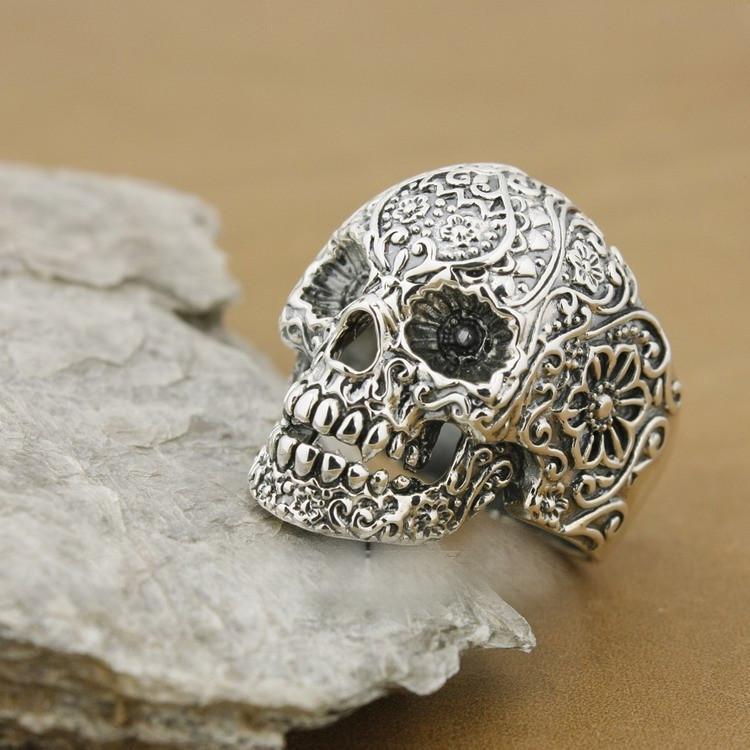 Silver Sugar Skull