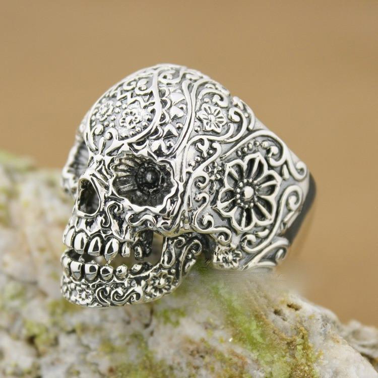 Silver Sugar Skull