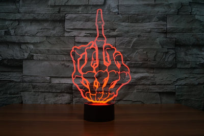 MFU Skeleton 3D Lamp