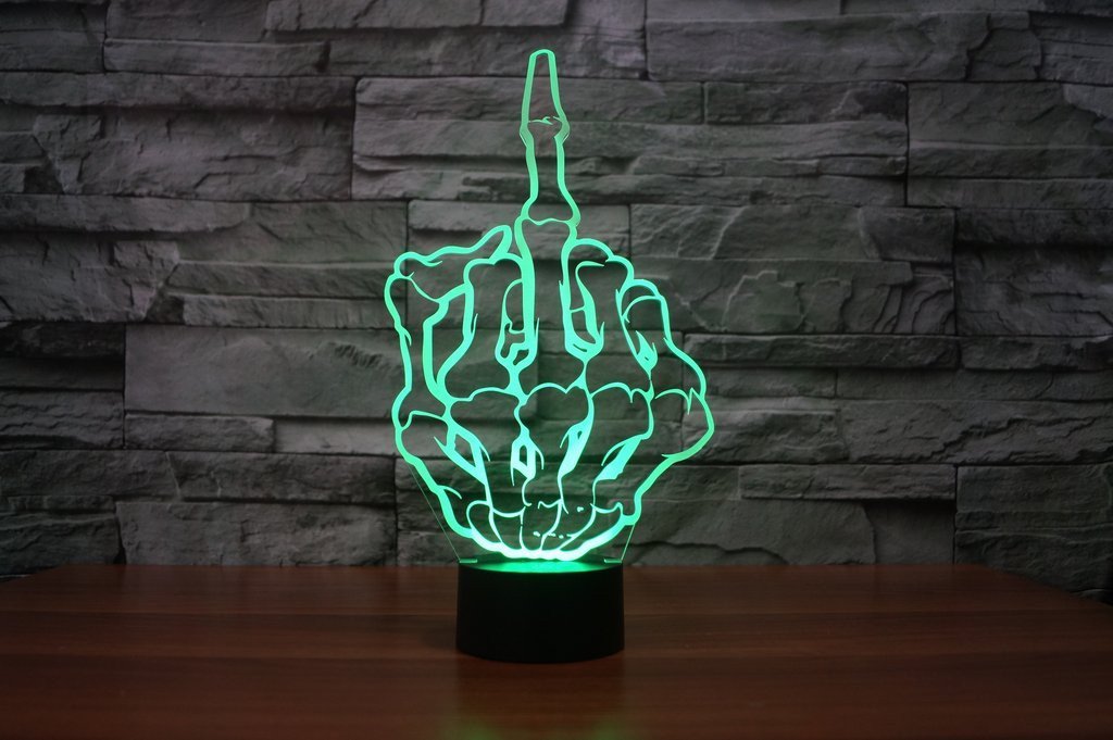 MFU Skeleton 3D Lamp