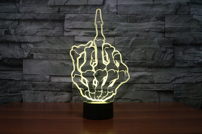MFU Skeleton 3D Lamp