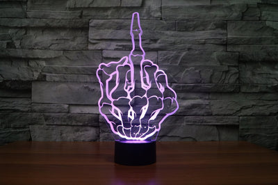 MFU Skeleton 3D Lamp