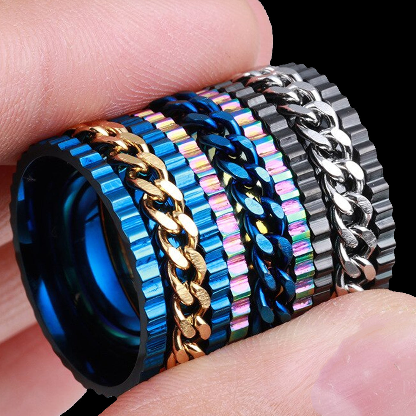 Gears 'N Chains Moving Rings