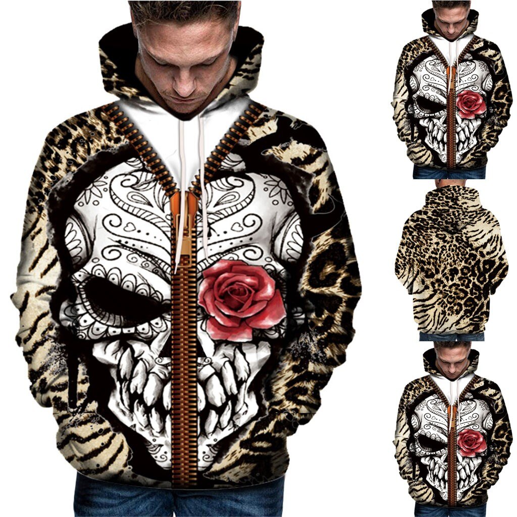 Skull & Rose Hoodie