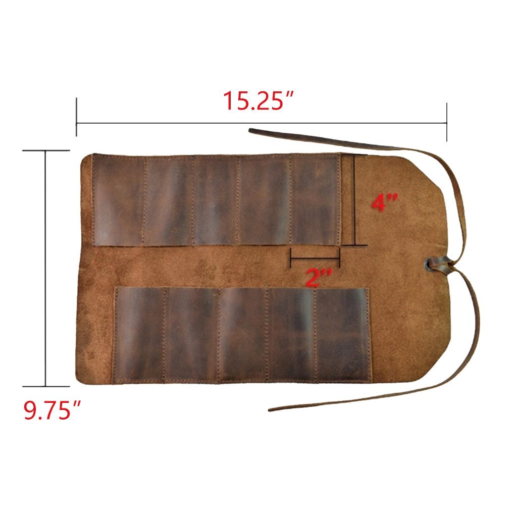 Vintage Leather Tool Roll