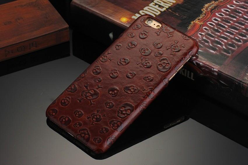 Leather Skull iPhone Case