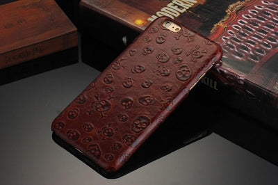 Leather Skull iPhone Case