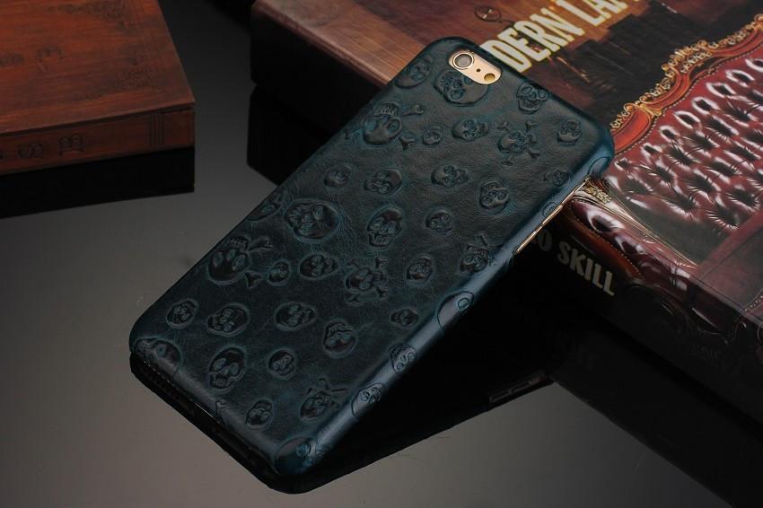 Leather Skull iPhone Case