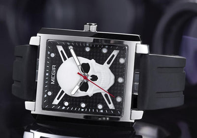 Luminous Skull Watch