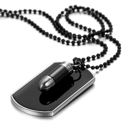 Customizable Dog Tag & Bullet