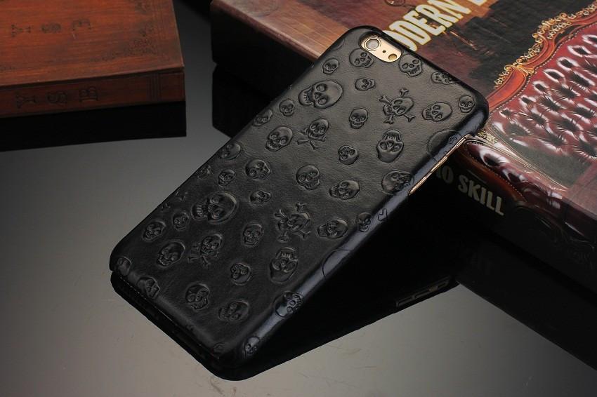 Leather Skull iPhone Case