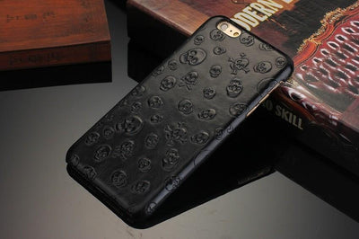 Leather Skull iPhone Case