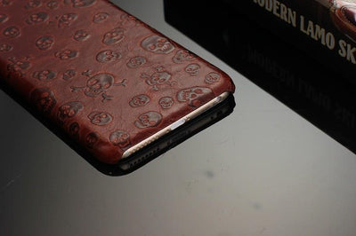 Leather Skull iPhone Case