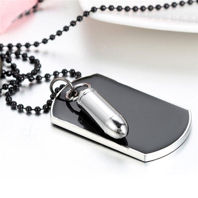 Customizable Dog Tag & Bullet