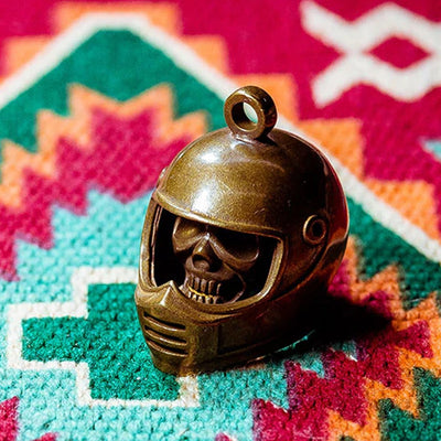 Skull Guardian Bell & Keychain Pendant