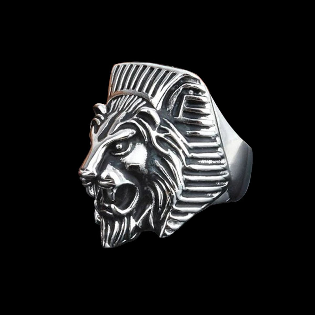 Lion Head Ring