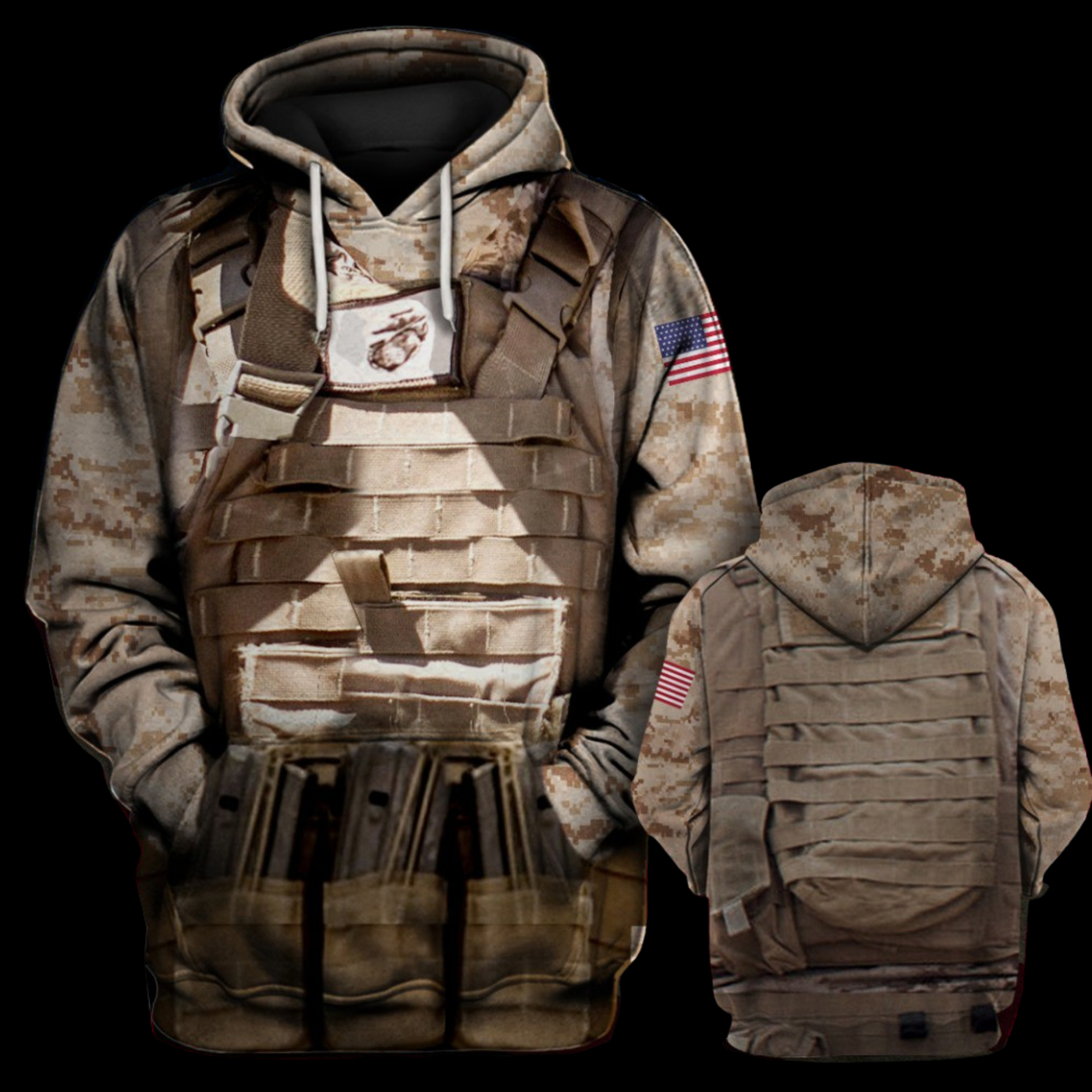 US Marines Combat Hoodie