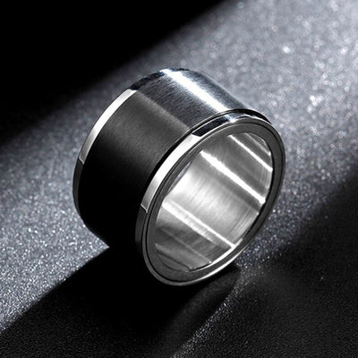 Engravable Men's Spinning Ring