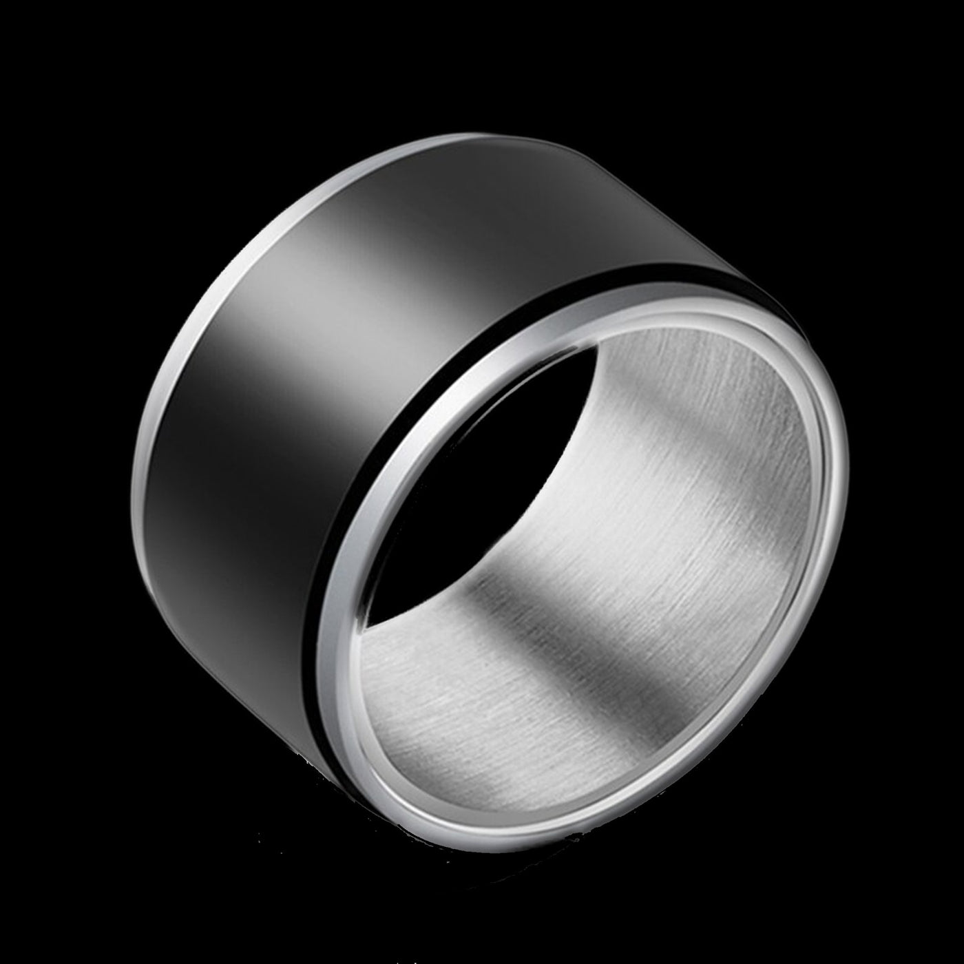 Engravable Men's Spinning Ring