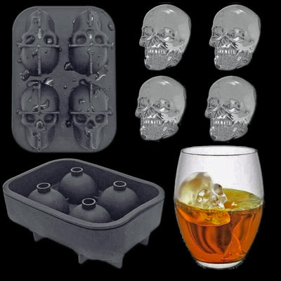 Skull Ice Cube Mold
