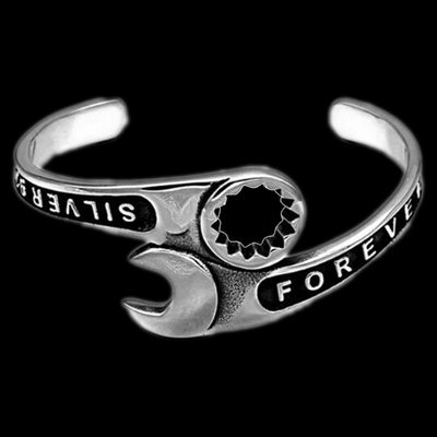 Wrench Bangle Bracelet