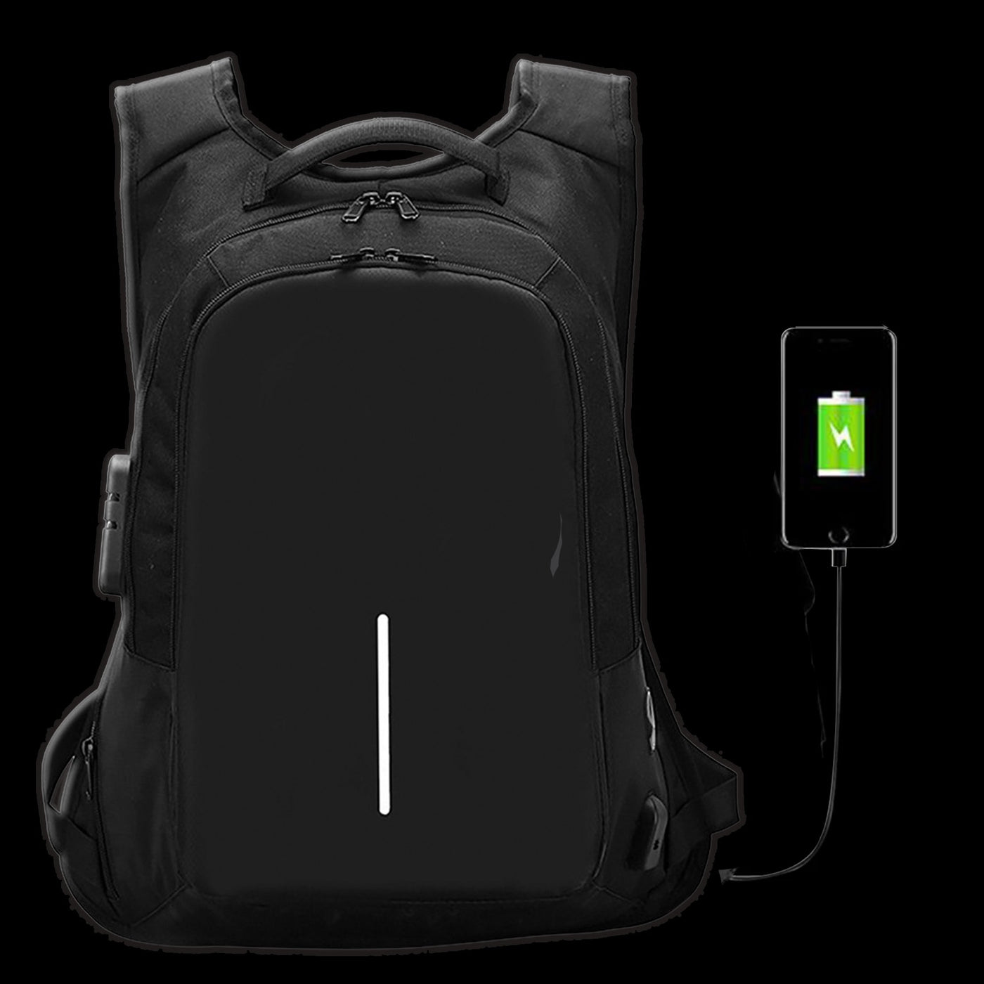 Antitheft Waterproof USB Backpack