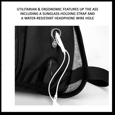 Antitheft Waterproof USB Backpack