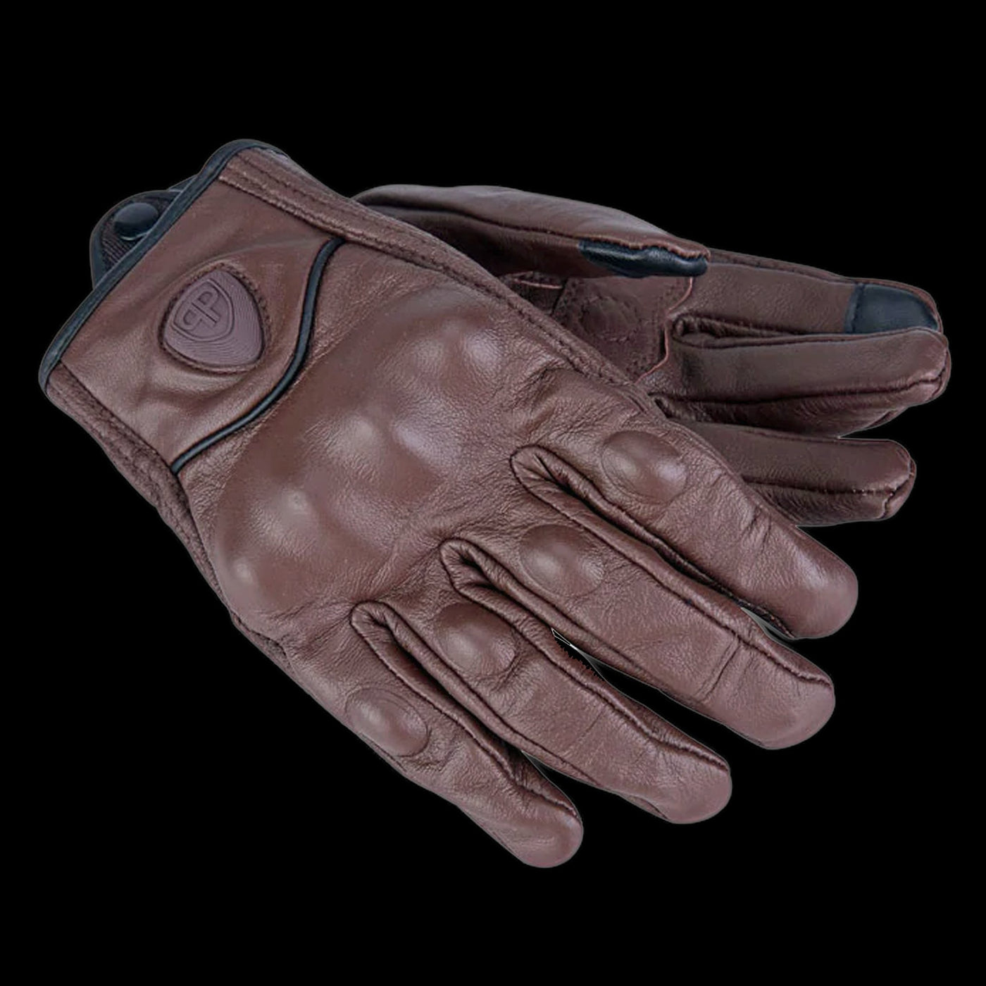 Touchscreen Leather Riding Gloves